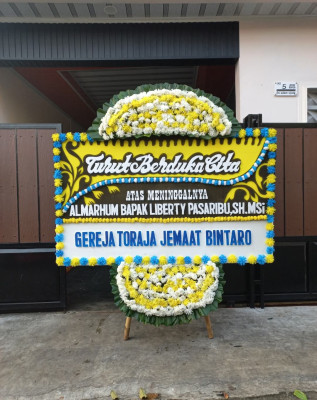 Papan Bunga Duka di Bungo Dani