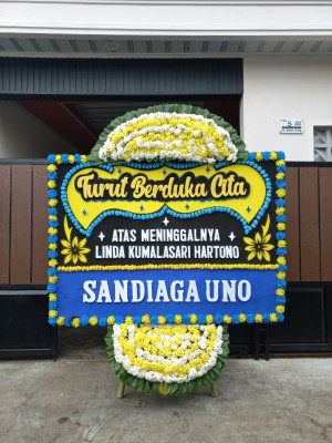 Papan Bunga Duka di Bungo Dani